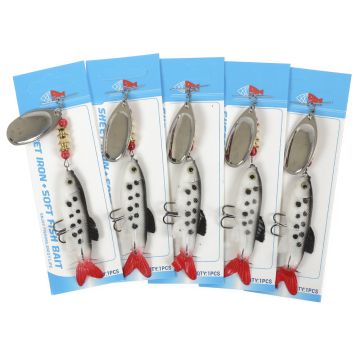 Блесна с силиконовой рыбкой TPY-8cm Weight:14.5g SIZE:8cm col:805